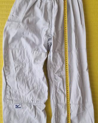 Pantaloni judo Mizuno taglia 150 cm