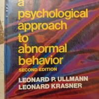 A psychological approach to abnormal behavior 