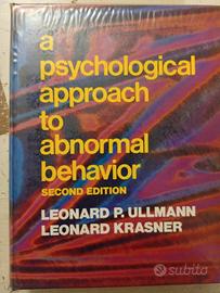 A psychological approach to abnormal behavior 