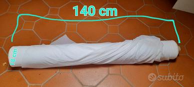 pezza di tela operata colore bianco 