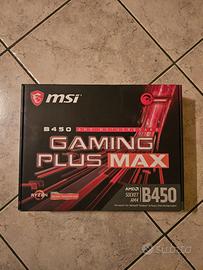 MSI B450 Gaming Plus Max - NUOVA, MAI USATA