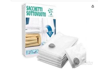 Sacchetti sottovuoto per indumenti salvaspazio
