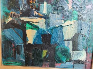 Quadro Leonardo Spreafico originale anni 60-70