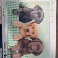 puzzle 1000 pezzi clementoni animali