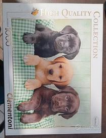 puzzle 1000 pezzi clementoni animali