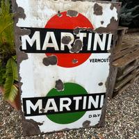 Insegna Martini smaltata