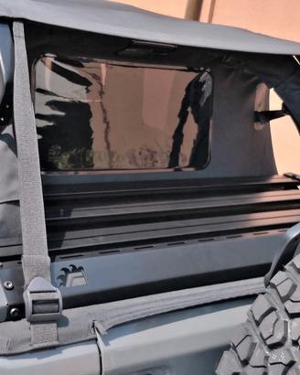 Rack cargo top jeep wrangler suntop rubicon