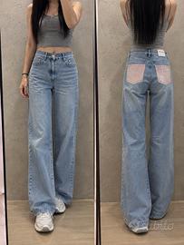 Jeans donna wide leg