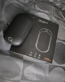 scaldamani portatile con power bank integrato