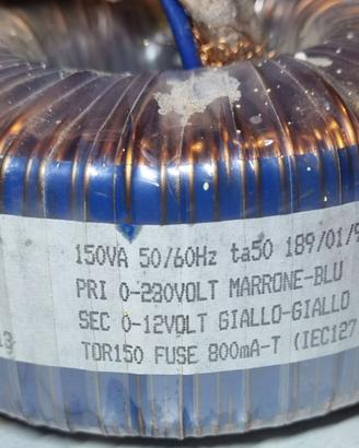 Trasformatore toroidale 150VA
