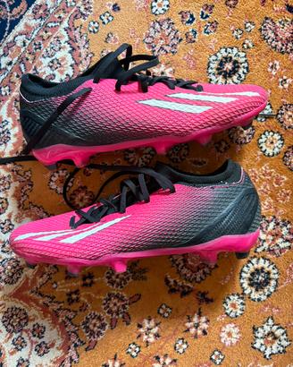 Scarpe da calcio adidas rosa e nere 40
