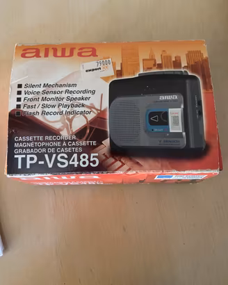 Registratore portatile AIWA cassette audio