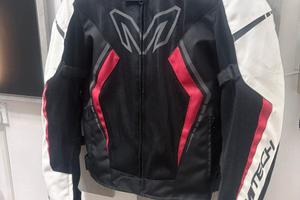 Giubbotto moto MTECH doppio strato con protezioni