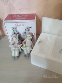 Set 2 statue sciatori - PREZIOSA HOME - NUOVE 