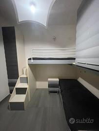 cameretta con letto a castello per 2 persone