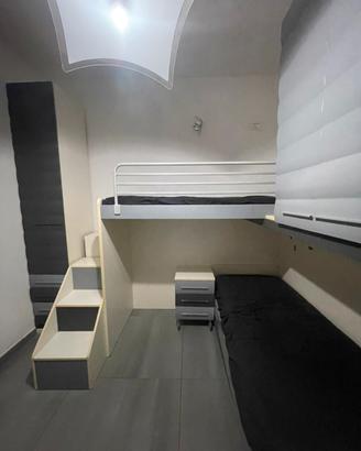 cameretta con letto a castello per 2 persone