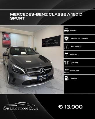 Mercedes-benz A 180 d Sport