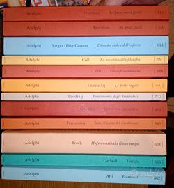 Set 12 Piccola Biblioteca Adelphi x 60€, uno x 7€
