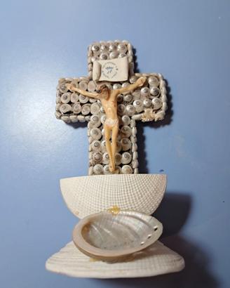 Acquasantiera da collezione tutte conchiglie 