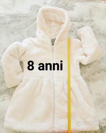 pelliccia Bambina 8 anni