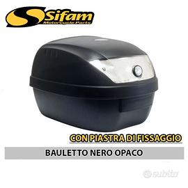 BAULETTO SCOOTER MOTO 28 LITRI UNIVERSALE COMPLETO