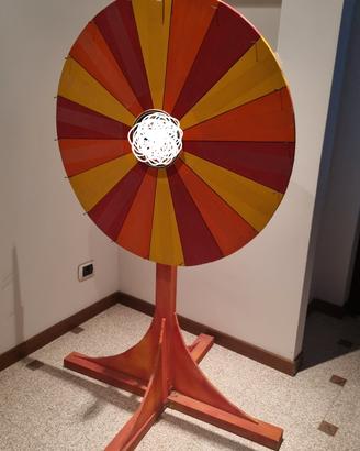 Ruota della fortuna in legno