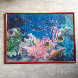 Puzzle da 1000 pezzi incorniciato sottomarino
