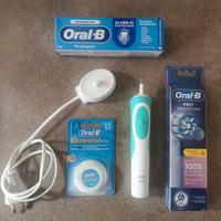 Oral b set spazzolino elettrico