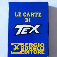 Carte da gioco TEX della Modiano/Bonelli