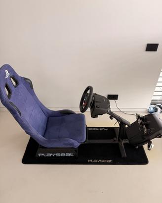 Simulatore guida Logitech G29 + Playseat completo