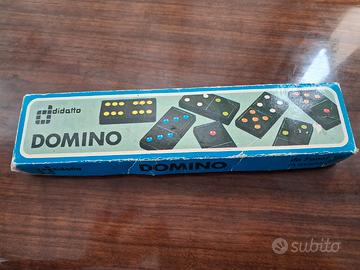 Gioco domino, confezione vintage