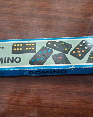 Gioco domino, confezione vintage