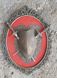 Crest sciabole e candelabri si spedizione