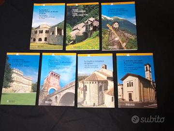 Lotto 7 libri Tesori di Lombardia, Bellavite