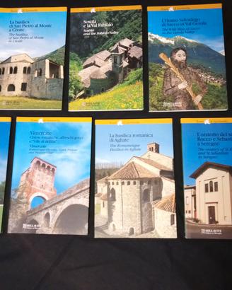 Lotto 7 libri Tesori di Lombardia, Bellavite