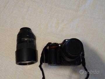 NIKON D7100 scatola con 18/55 e 55 300  4.5/5.6