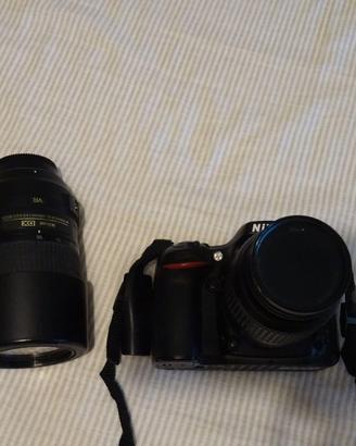 NIKON D7100 scatola con 18/55 e 55 300  4.5/5.6