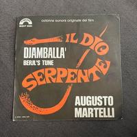 Vinile 45 giri Augusto Martelli Il Dio Serpente