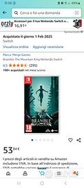 gioco Nintendo switch bramble