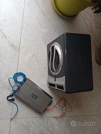 subwoofer + amplificatore