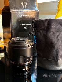 OLYMPUS M. ZUIKO 17mm 1.2 PRO M4/3