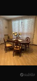 Tavolo con 6 sedie vintage
