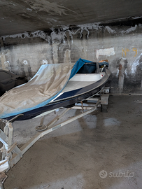 Motoscafo + motore e carello