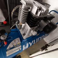 COMPRESSORE 100LT A CINGHIA HYUNDAI