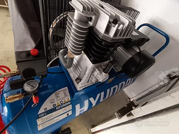 COMPRESSORE 100LT A CINGHIA HYUNDAI