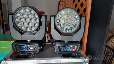 teste mobili led wash zoom 300 watt rgbw NUOVE 
