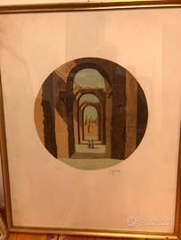 grafica di  Fabio Failla, Terme di Caracalla