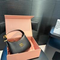 Borsa nera sottobraccio Miu Miu