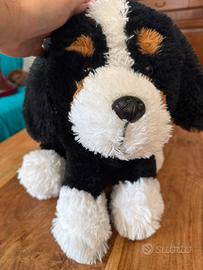Peluche cucciolo Bovaro Bernese/ San Bernardo