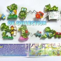 SERIE COMPLETA n° 10 SORPRESINE KINDER STRALUNATI